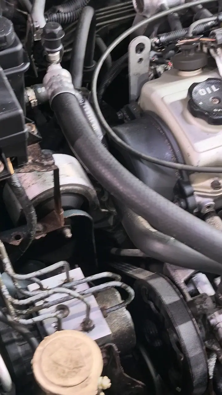 Панорама по чистому мотору Mitsubishi 16 VALVE после работы